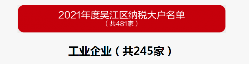 吳江區百強企業(yè)、納稅大戶(hù)，蒙納驅動(dòng)榜上有名